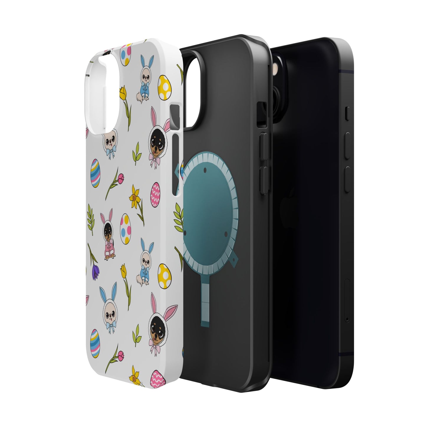 Cedric & Maya Easter Pattern Magnetic Tough Phone Case