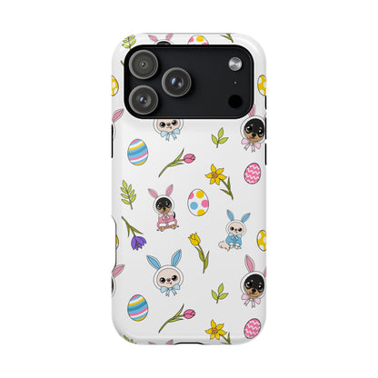 Cedric & Maya Easter Pattern Magnetic Tough Phone Case