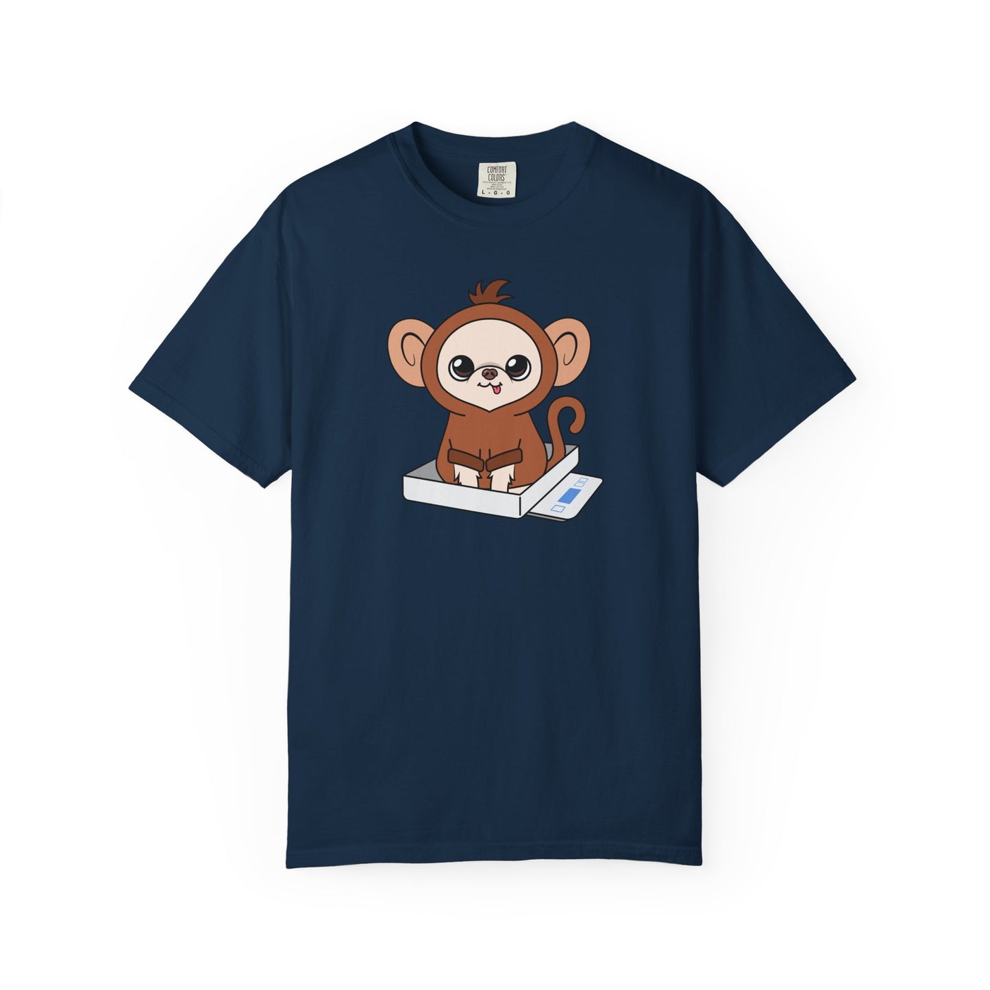 Chunky Monkey Weigh-In Moment Unisex Garment-Dyed T-Shirt