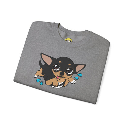 Air Swimming Maya Unisex Crewneck Sweatshirt – Gentle Summer Paws
