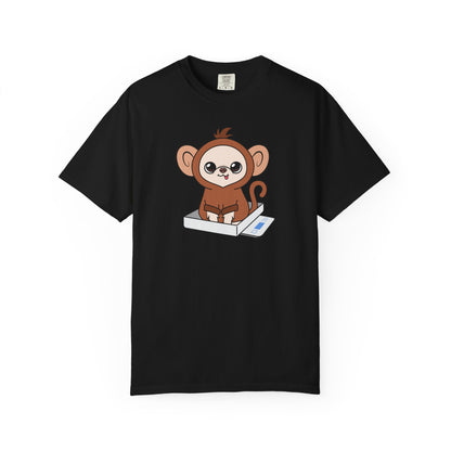 Chunky Monkey Weigh-In Moment Unisex Garment-Dyed T-Shirt