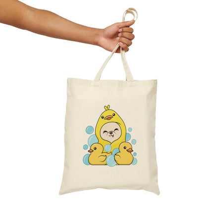 Ducky Cedric Cotton Tote - Tiny Chihuahua Shop