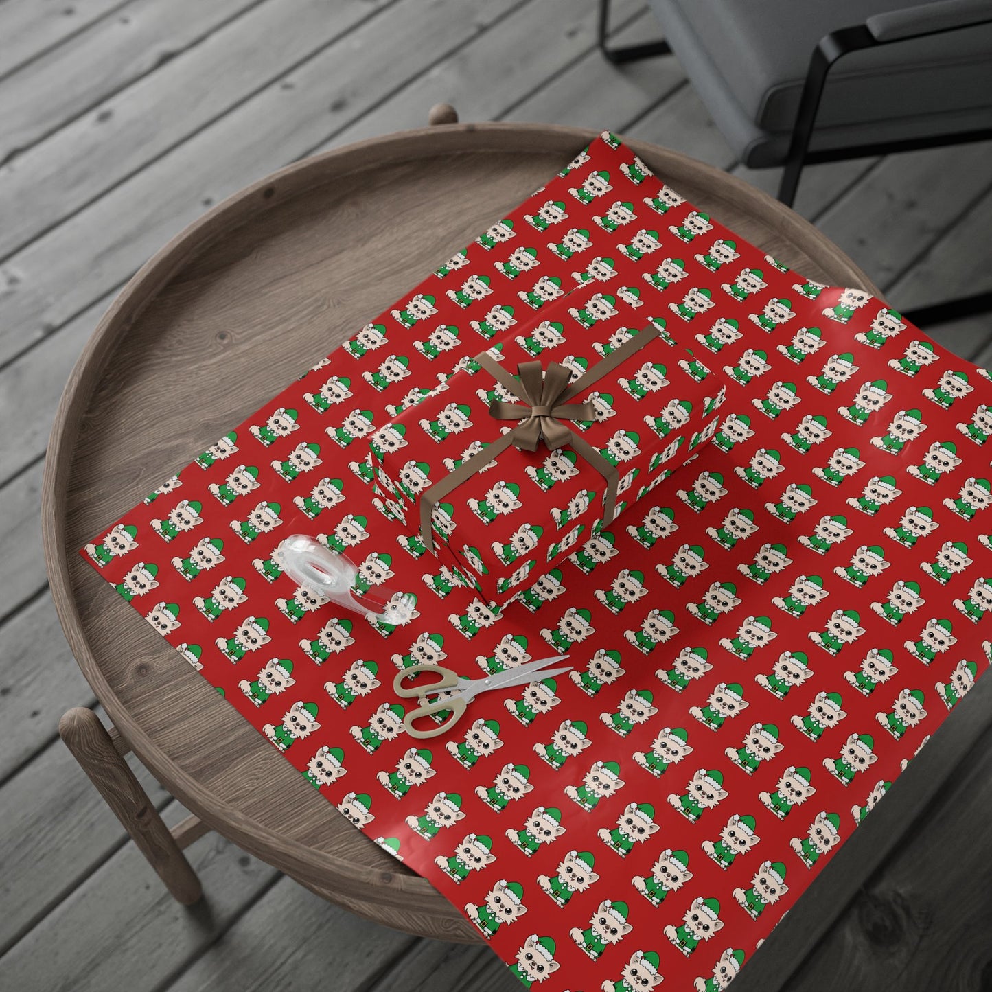 Elf Cedric's Festive Wrapping Paper