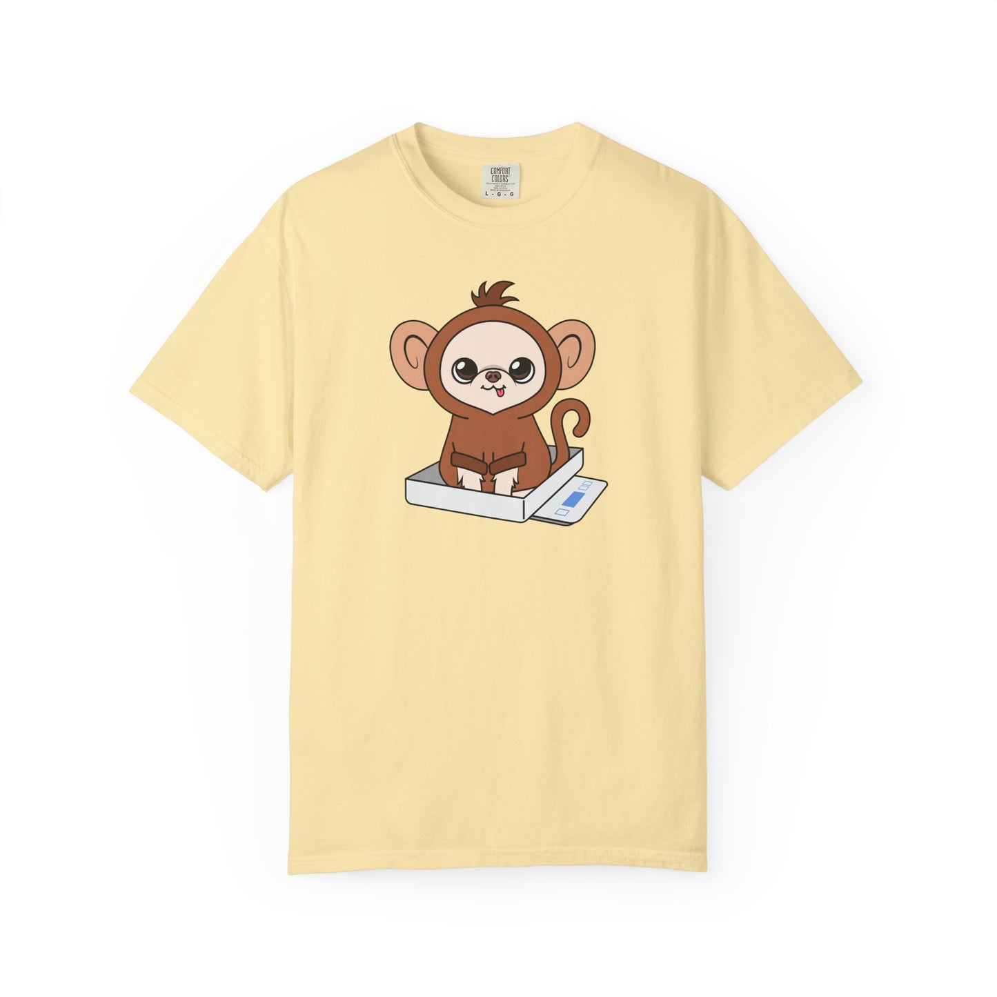 Chunky Monkey Weigh-In Moment Unisex Garment-Dyed T-Shirt