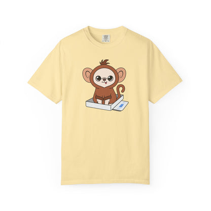 Chunky Monkey Weigh-In Moment Unisex Garment-Dyed T-Shirt