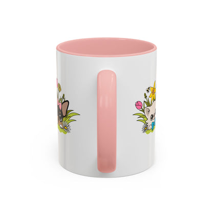 Cedric and Maya's Spring Garden Tour Accent Coffee Mug