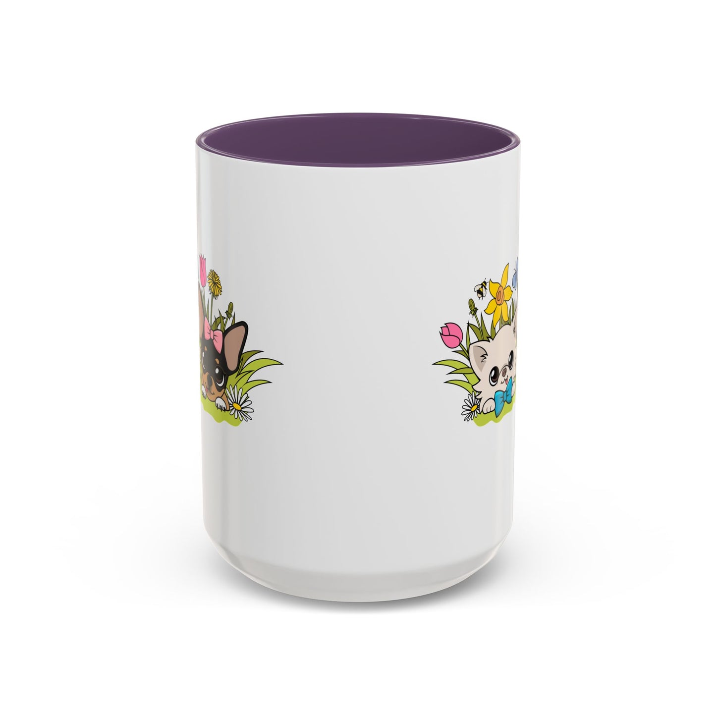 Cedric and Maya's Spring Garden Tour Accent Coffee Mug