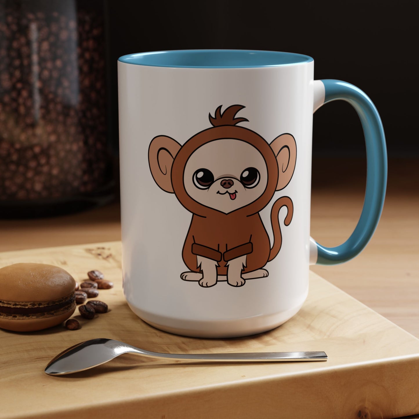 Chunky Monkey Cedric Accent Coffee Mug – Tiny, Safe, Loved