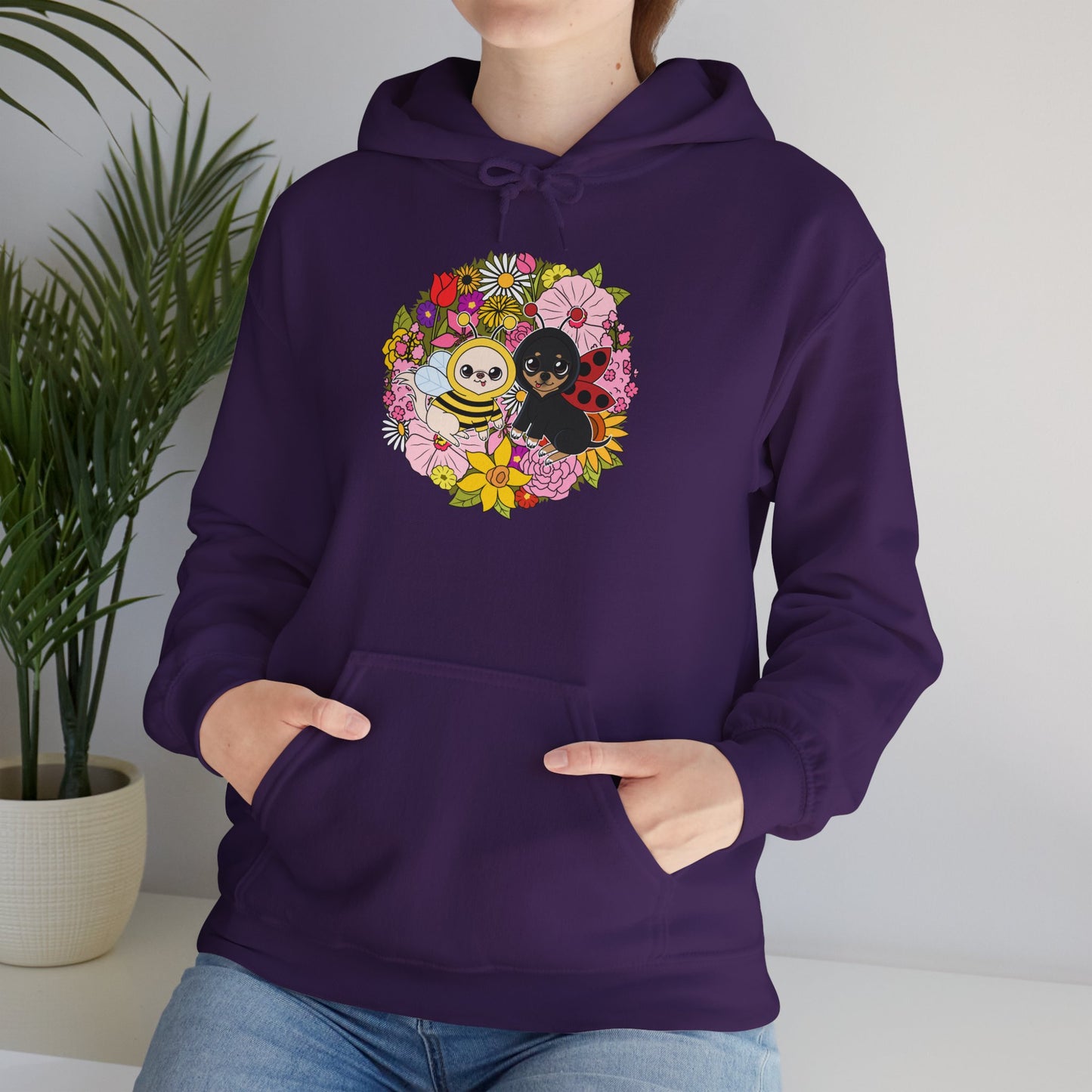 Blooming Garden Bug‑Chis Hoodie