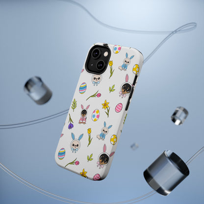 Cedric & Maya Easter Pattern Magnetic Tough Phone Case