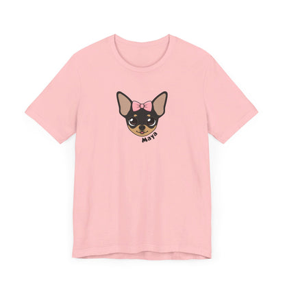 Tee-shirt unisexe signature du petit Chihuahua Maya