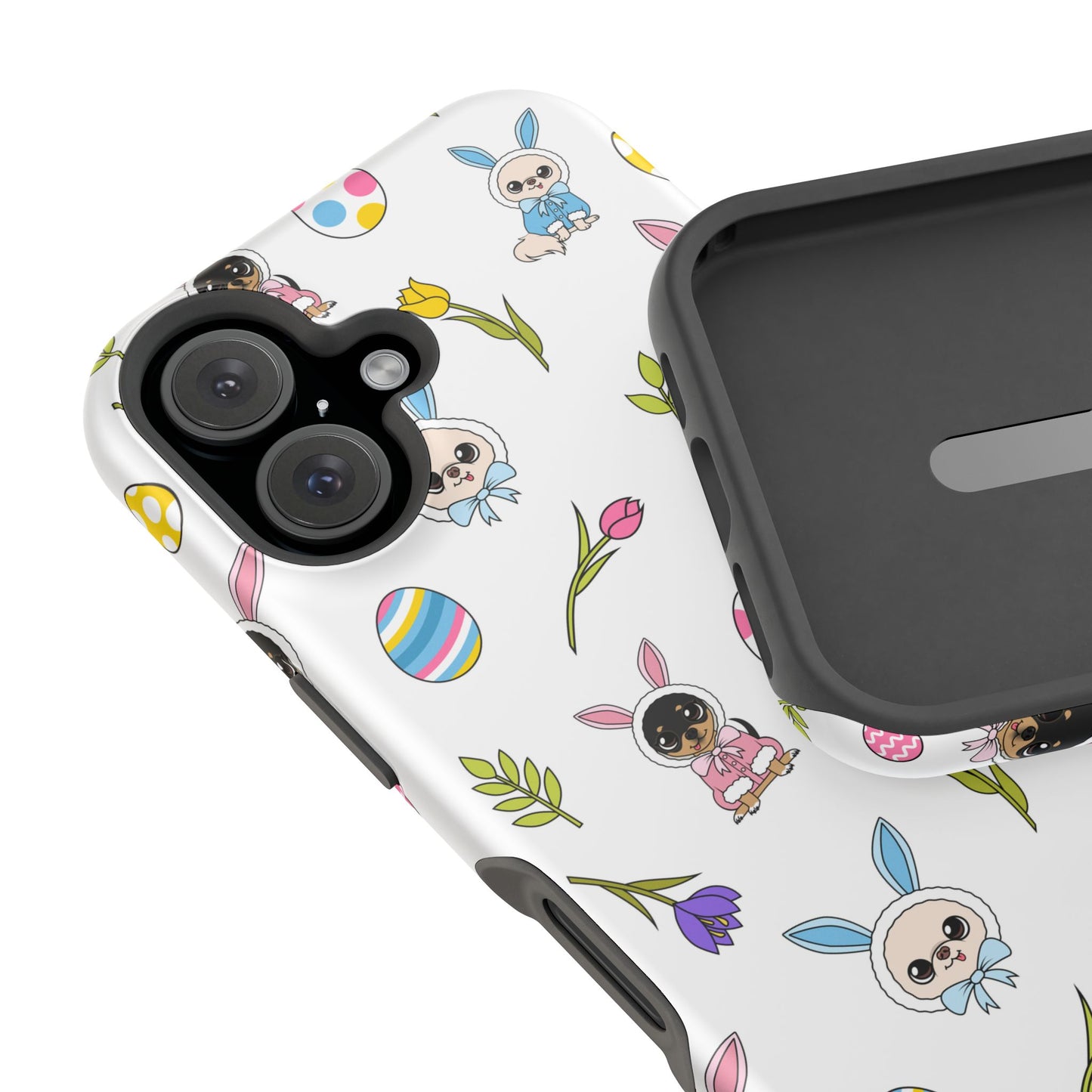 Cedric & Maya Easter Pattern Magnetic Tough Phone Case