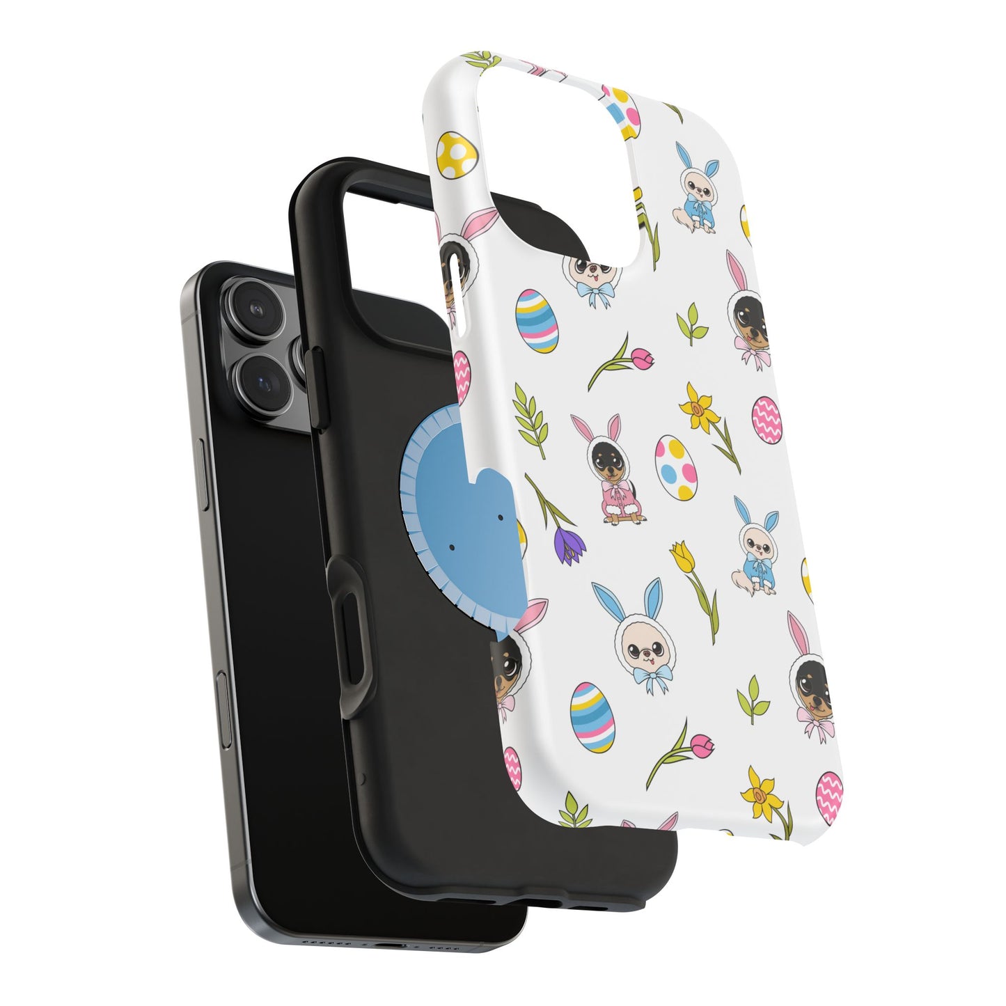 Cedric & Maya Easter Pattern Magnetic Tough Phone Case