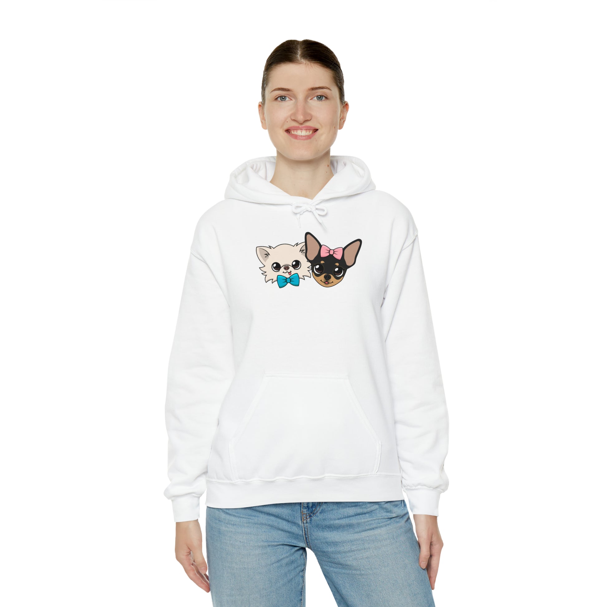 Cedric & Maya Hoodie - Tiny Chihuahua Shop