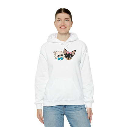 Cedric & Maya Hoodie - Tiny Chihuahua Shop