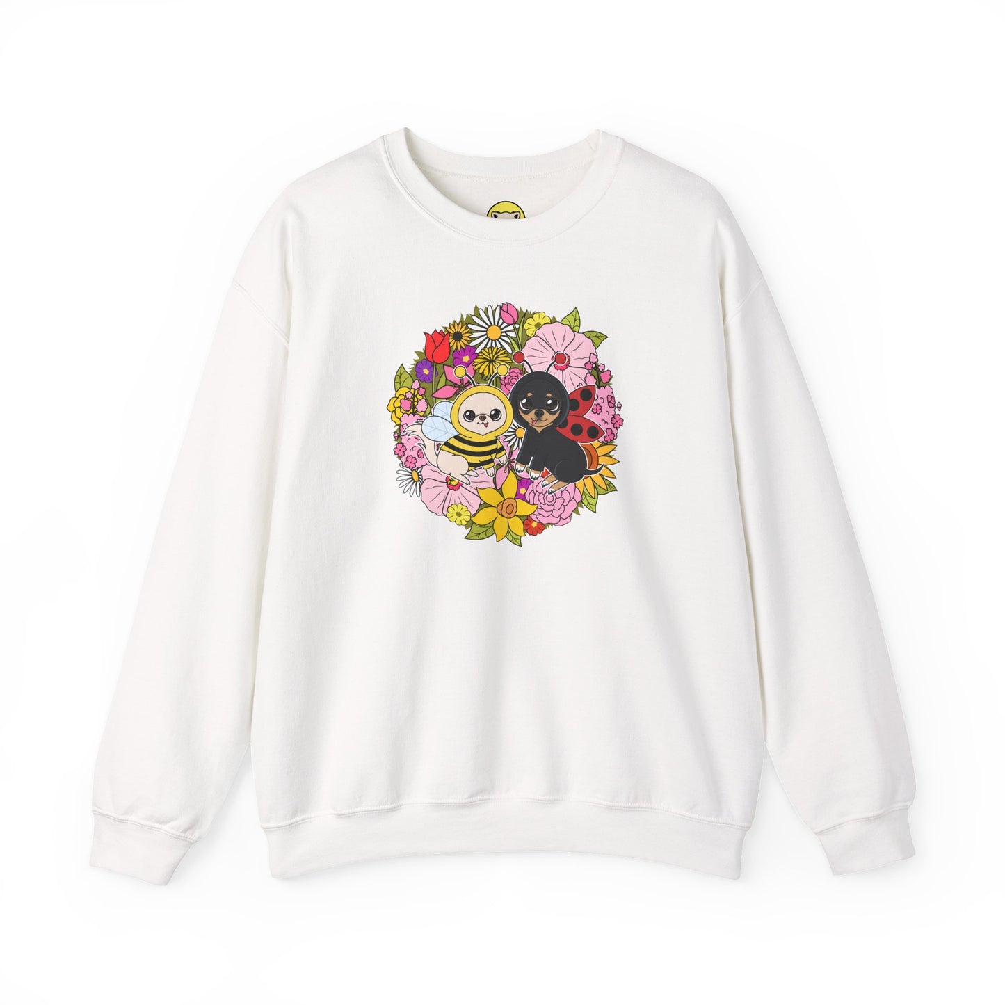 Blooming Garden Bug‑Chis Sweatshirt