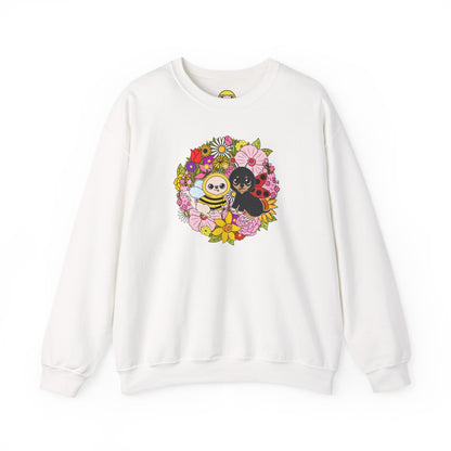 Blooming Garden Bug‑Chis Sweatshirt