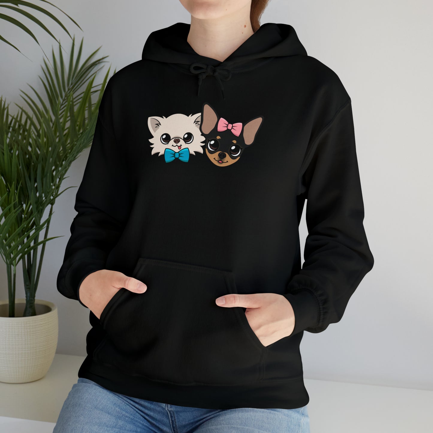 Cedric & Maya Hoodie - Tiny Chihuahua Shop