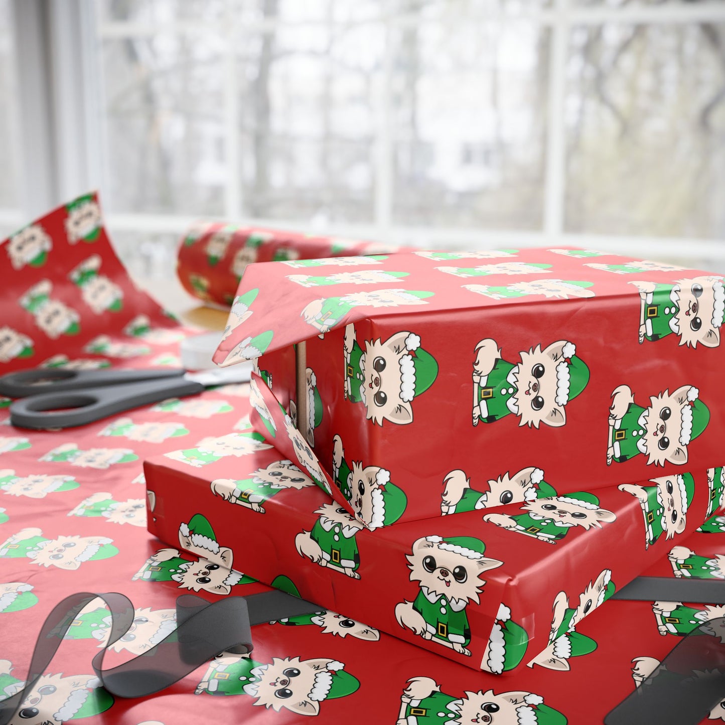 Elf Cedric's Festive Wrapping Paper