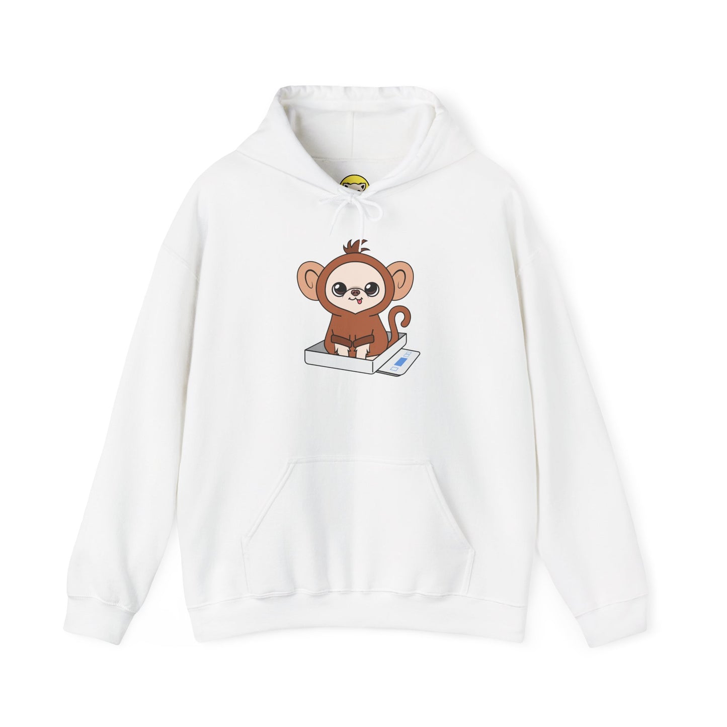 Chunky Monkey Weigh-In Moment Unisex Hoodie – Tiny Wins