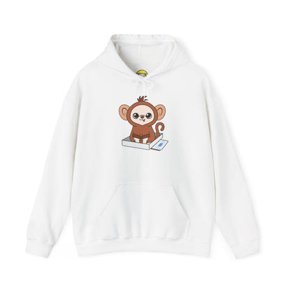 Chunky Monkey Weigh-In Moment Unisex Hoodie – Tiny Wins