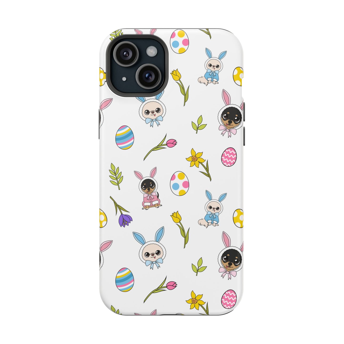 Cedric & Maya Easter Pattern Magnetic Tough Phone Case