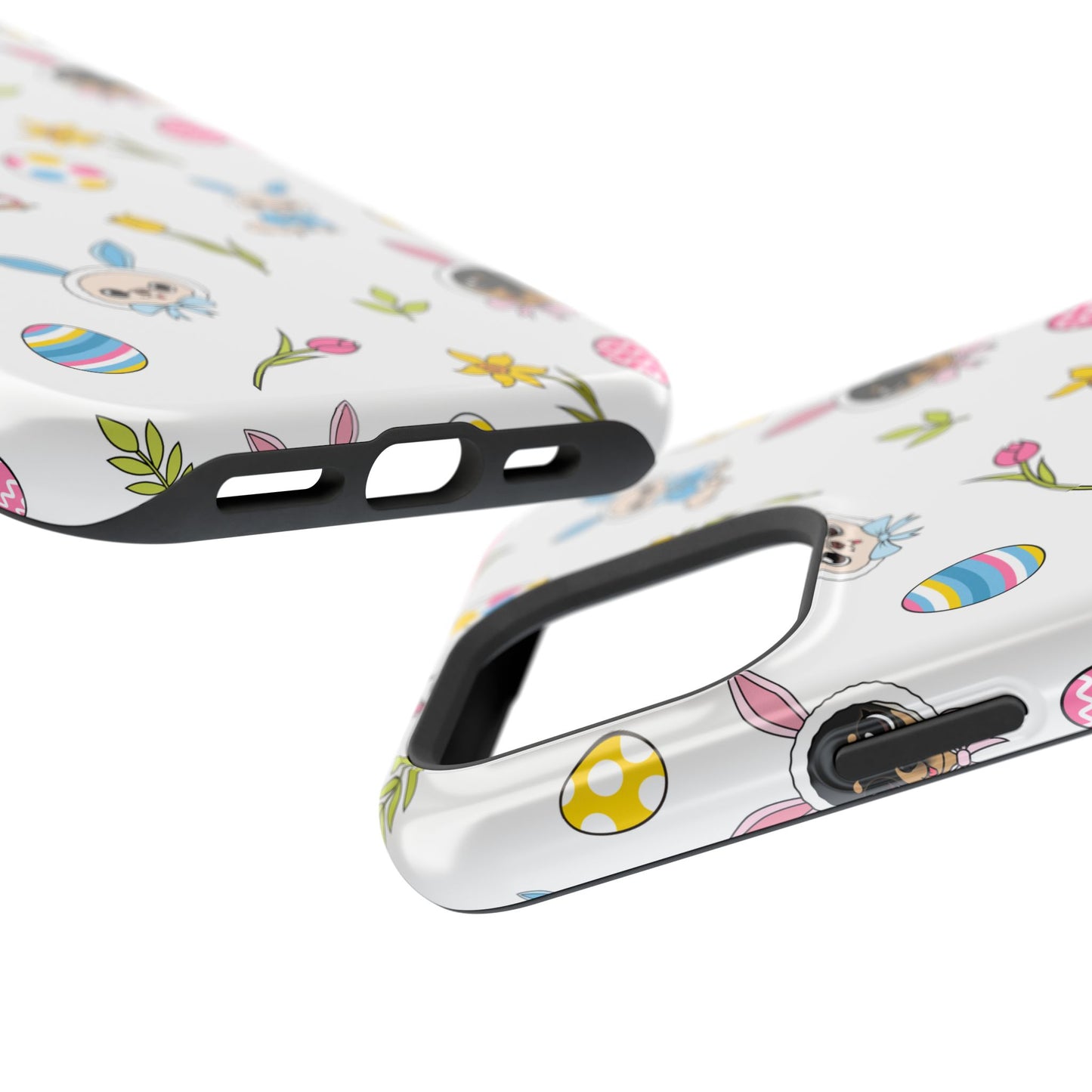 Cedric & Maya Easter Pattern Magnetic Tough Phone Case