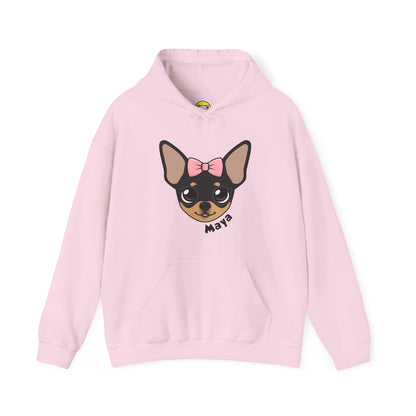 Sudadera con capucha cómoda y acogedora de Tiny Chihuahua Maya