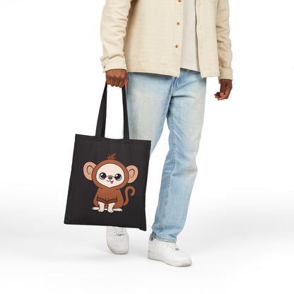 Chunky Monkey Cedric Cotton Canvas Tote – Tiny Wins