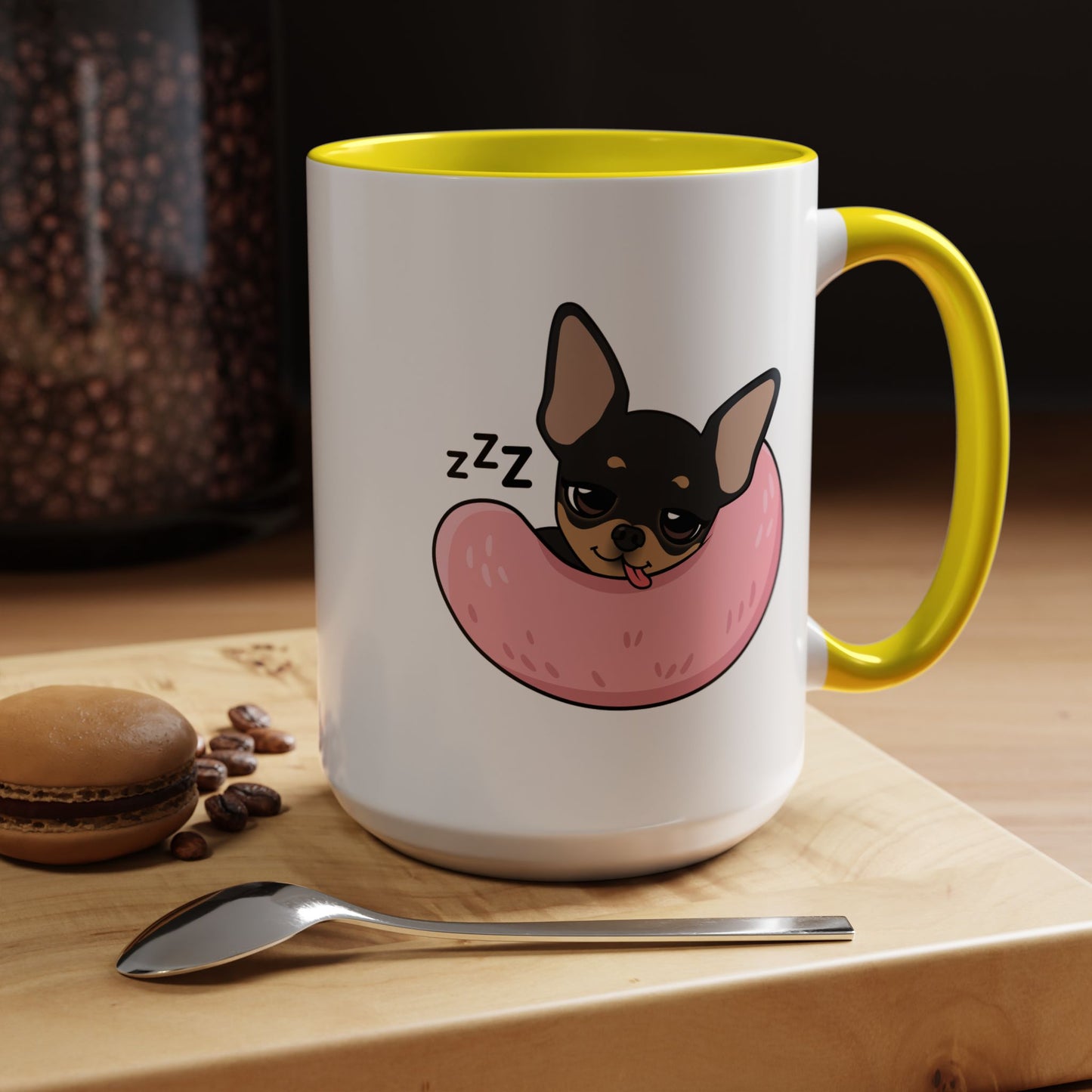 Sleepy Nap Time Maya Accent Coffee Mug – Safe, Soft Sips
