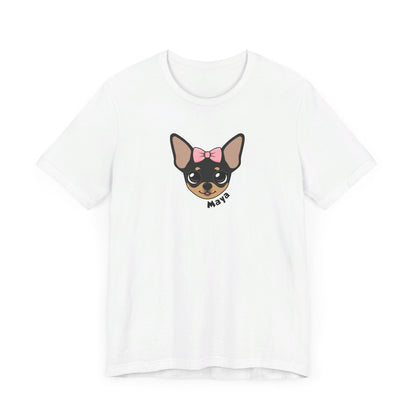 Tee-shirt unisexe signature du petit Chihuahua Maya