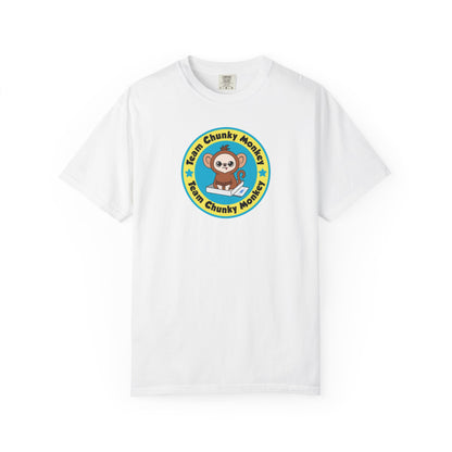 Team Chunky Monkey Badge Unisex Garment-Dyed T-shirt – Proud & Playful