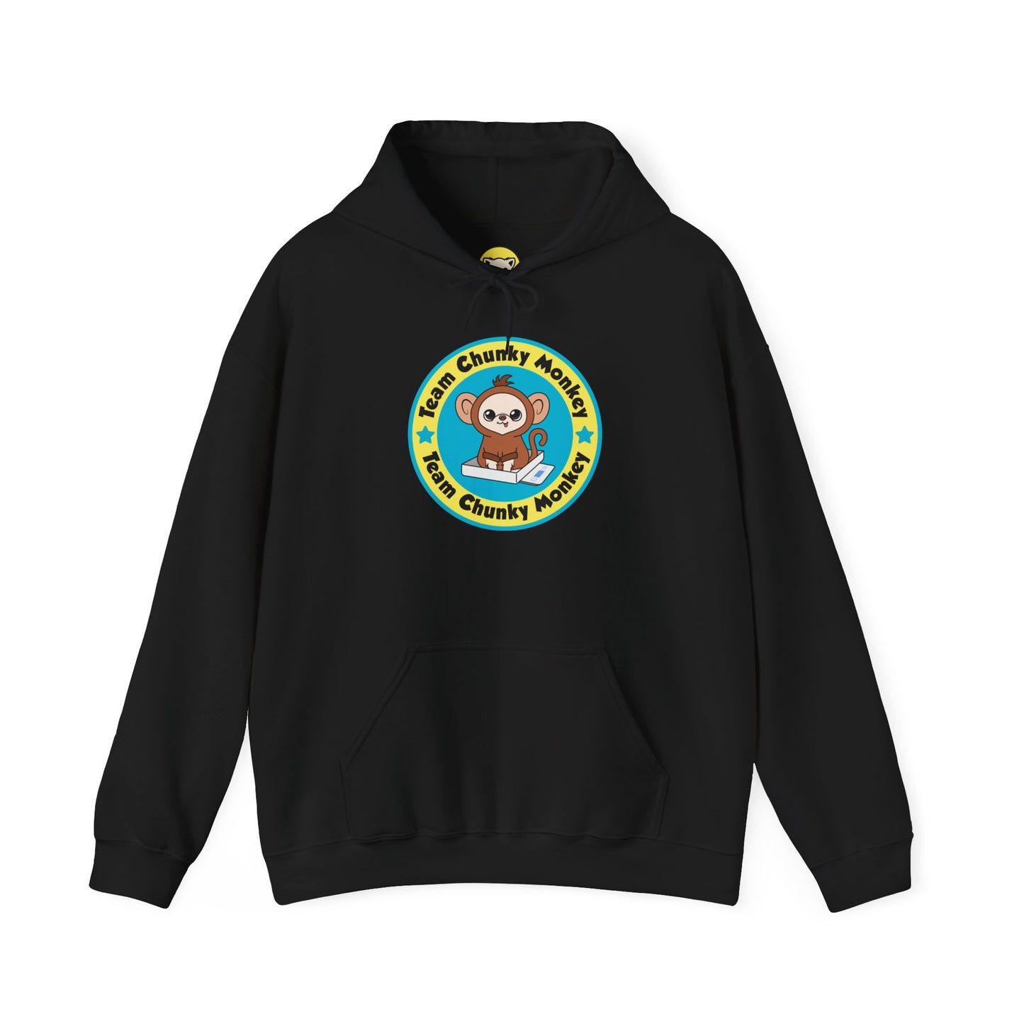 Team Chunky Monkey Badge Hoodie – Playful Spirit & Cozy Strength