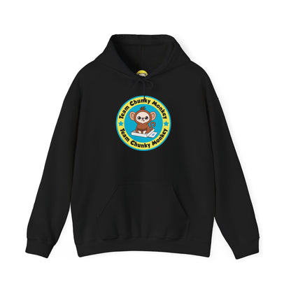 Team Chunky Monkey Badge Hoodie – Playful Spirit & Cozy Strength