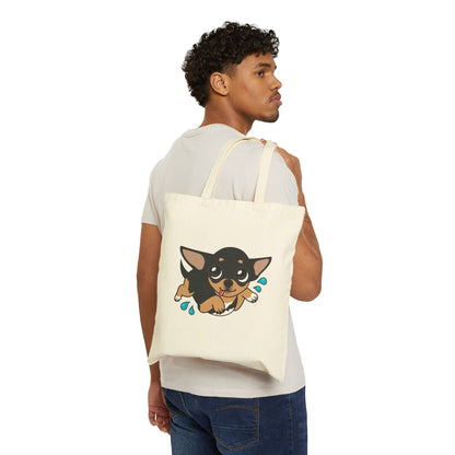 Air Swimming Maya Cotton Canvas Tote – Gentle Summer Joy