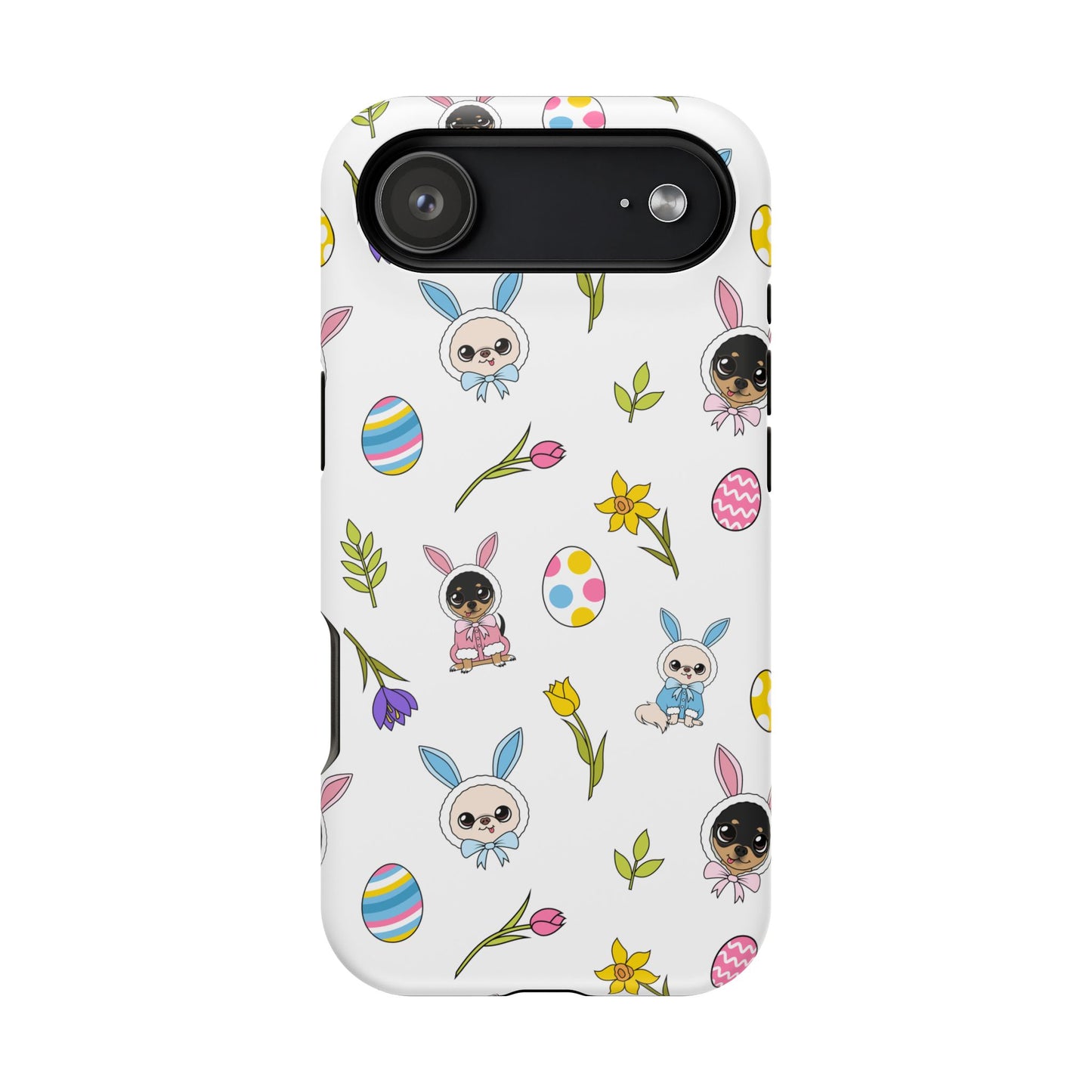 Cedric & Maya Easter Pattern Magnetic Tough Phone Case
