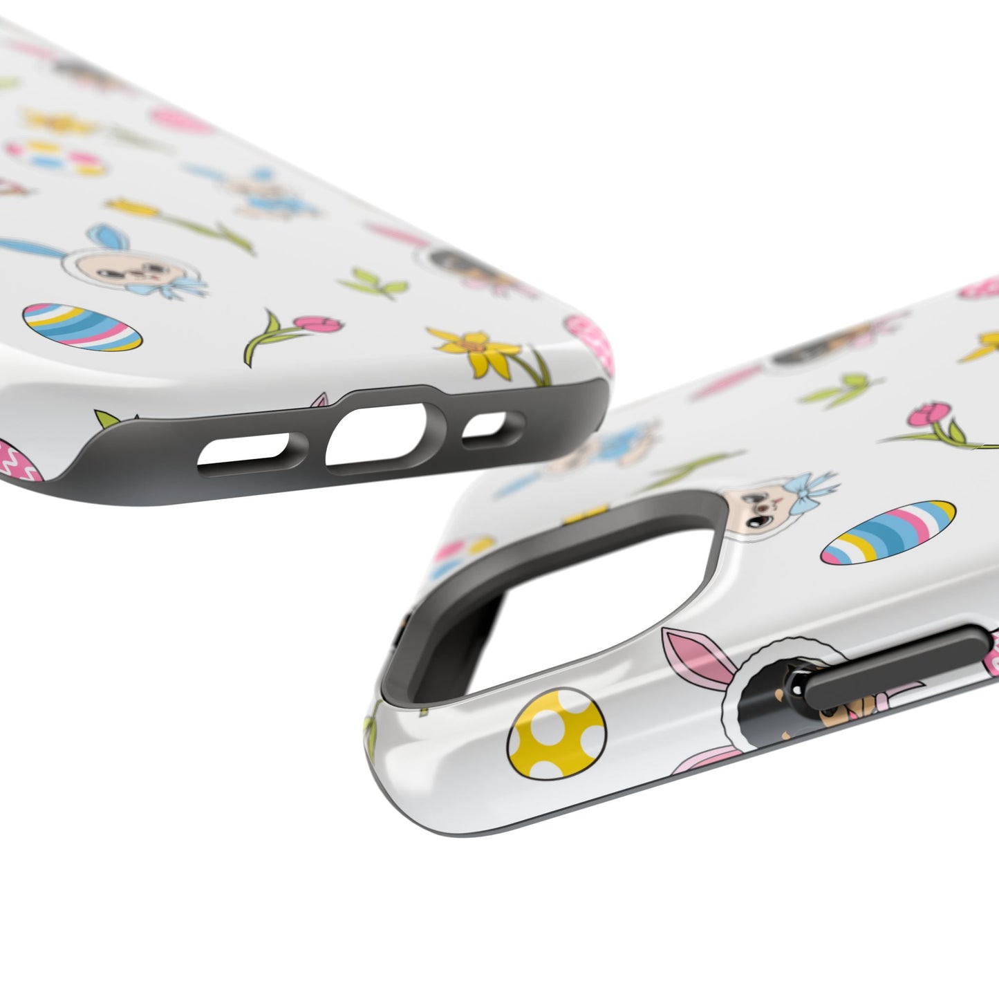 Cedric & Maya Easter Pattern Magnetic Tough Phone Case
