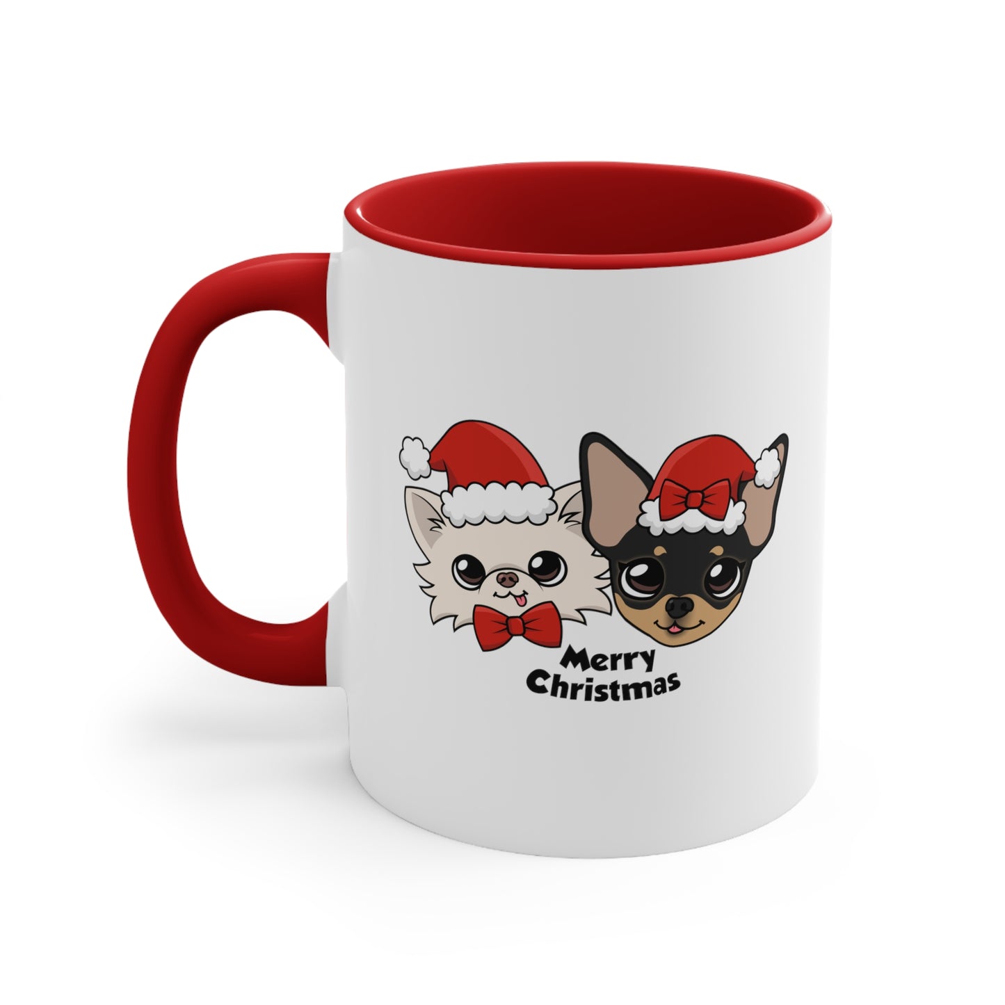 Cedric & Maya's Merry Christmas Mug - Tiny Chihuahua Shop