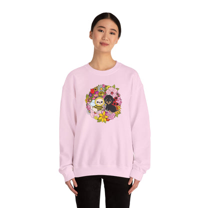 Blooming Garden Bug‑Chis Sweatshirt
