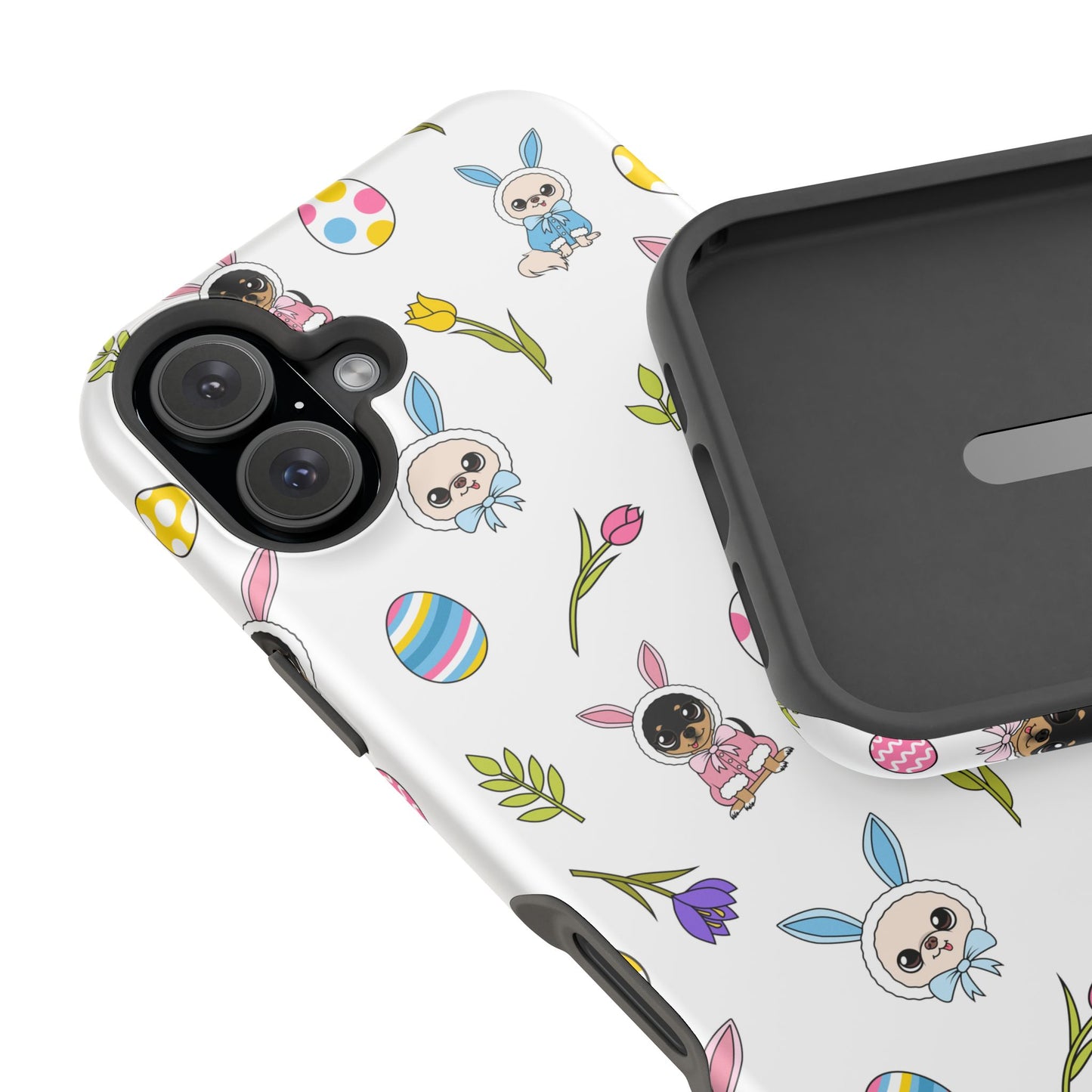 Cedric & Maya Easter Pattern Magnetic Tough Phone Case