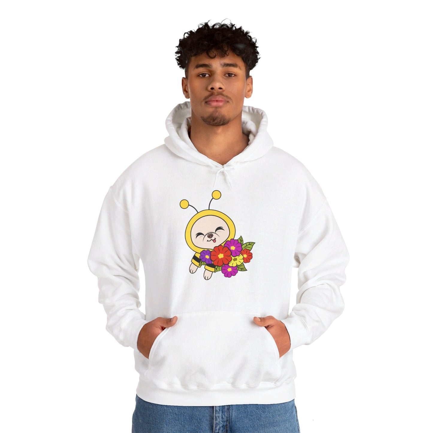 Sudadera con capucha con clasificación de flores de Beedric