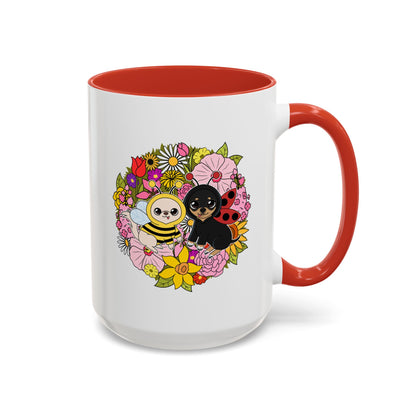 Blooming Garden Bug‑Chis Mug