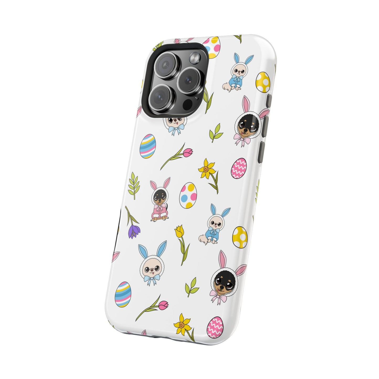 Cedric & Maya Easter Pattern Magnetic Tough Phone Case