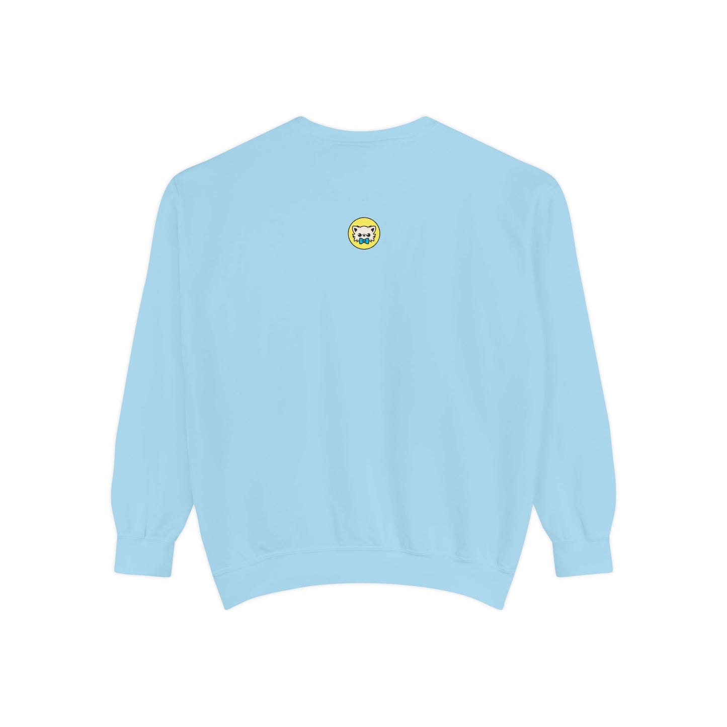 Cute Cat Duo Sweatshirt — Kawaii Kitten Graphic Pullover