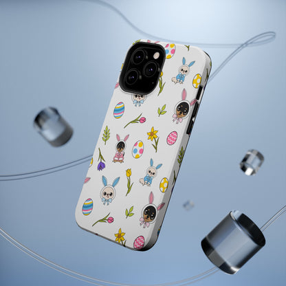 Cedric & Maya Easter Pattern Magnetic Tough Phone Case