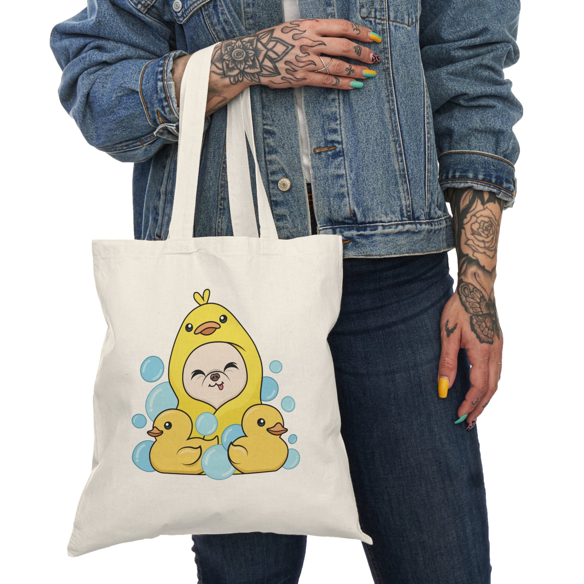 Ducky Cedric Cotton Tote - Tiny Chihuahua Shop