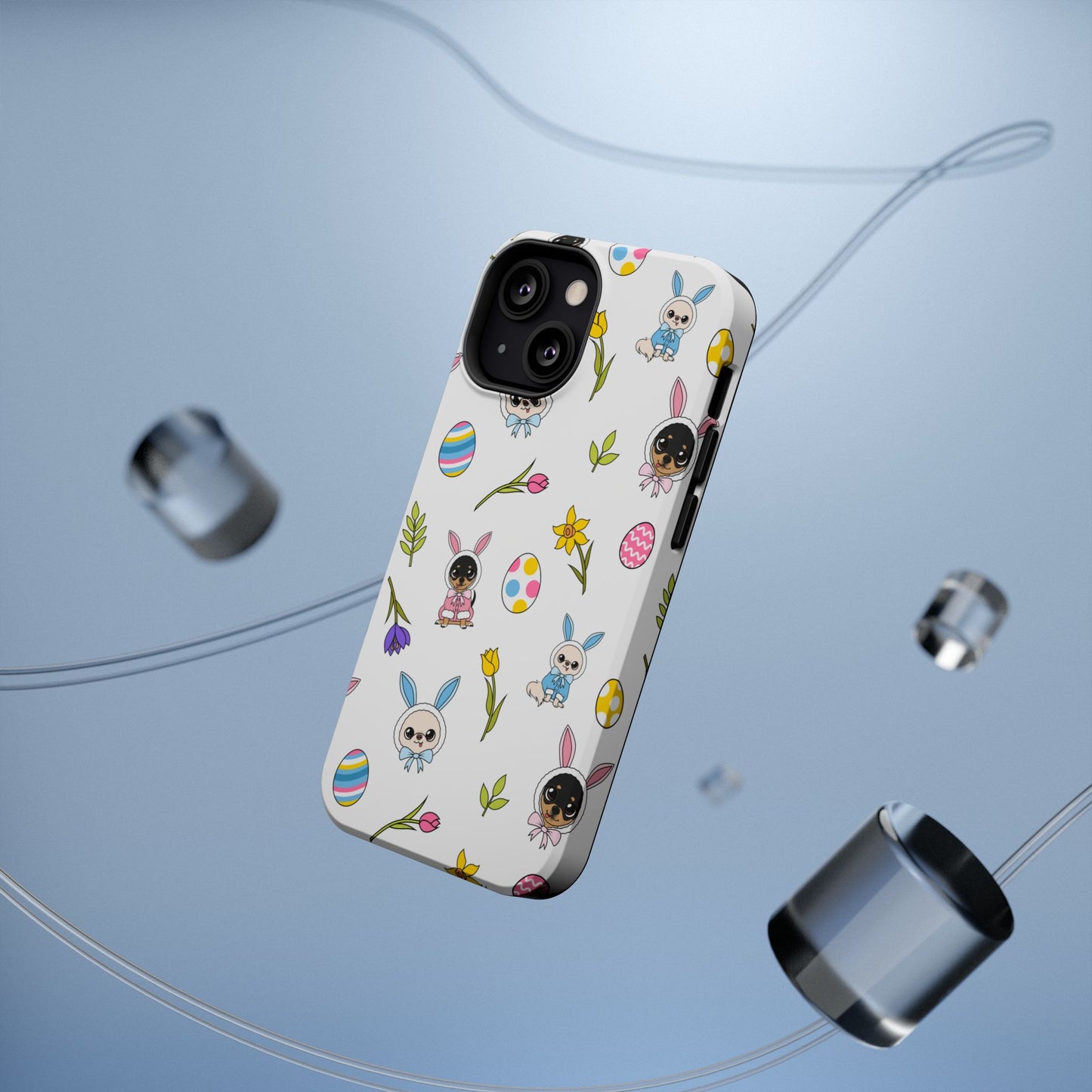 Cedric & Maya Easter Pattern Magnetic Tough Phone Case