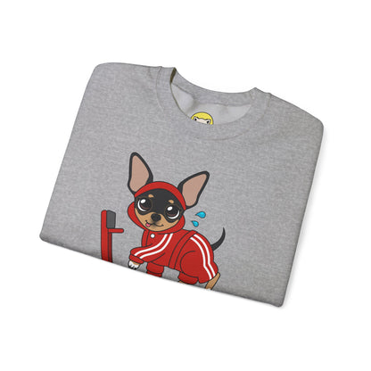 Team Skinny Maya Treadmill Unisex Crewneck – Small Steps Cozy Sweatshirt