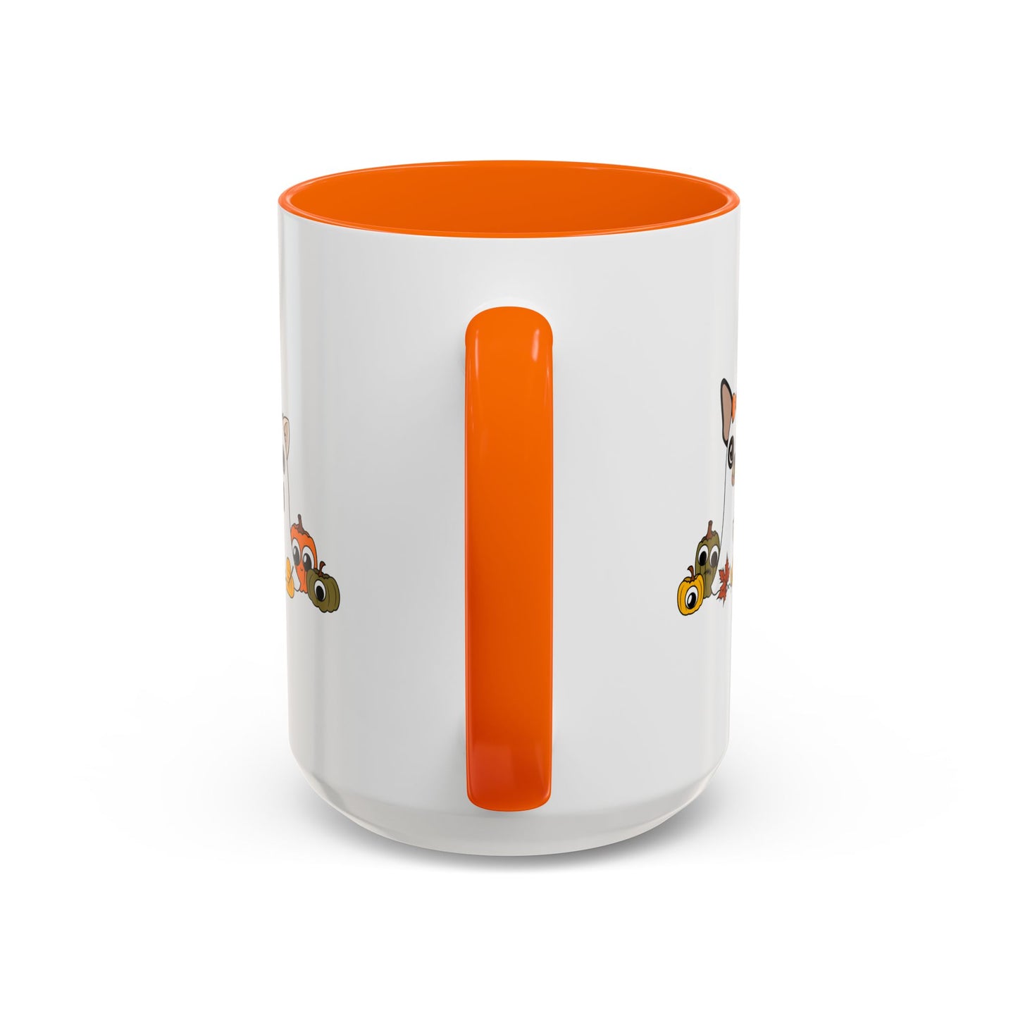 Ghost Chis Halloween Ceramic Mug – Orange or Black, 11oz or 15oz