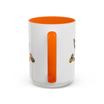 Ghost Chis Halloween Ceramic Mug – Orange or Black, 11oz or 15oz